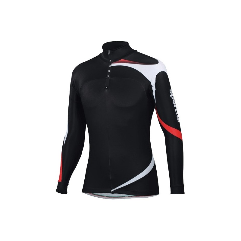 Sportful Apex Flow Race Top schwarz-rot Sportful Apex Flow Race Top schwarz-rot